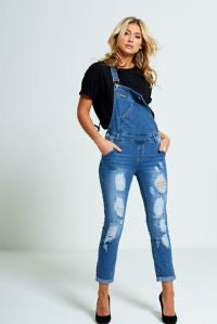 The “Cut It Out” Woman Dungaree